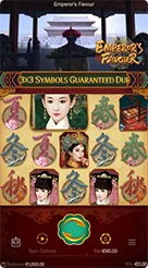 Emperor's Favour · Mekanisme Simbol Raksasa dan Putaran Gratis Emperor's Favour